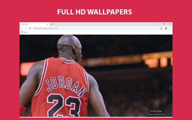 Michael Jordan Wallpapers and New Tab