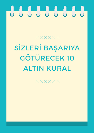 Verimli Ders Çalışma Teknikleri