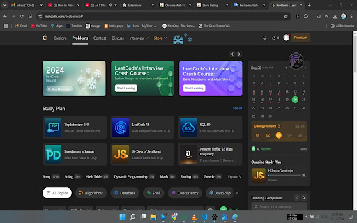 LeetCode Dark Mode screenshot 3