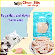 Ức Gà Hấp Ăn Liền Masti Bổ Sung Dinh Dưỡng Cho Chó Mèo - Thức Ăn Cho Chó Mèo 40G