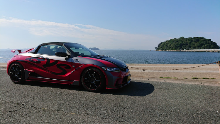S660のドライブ・ガマフォルニア・バックヤードスペシャル・ガルウイングに関するカスタム事例の投稿画像7枚目
