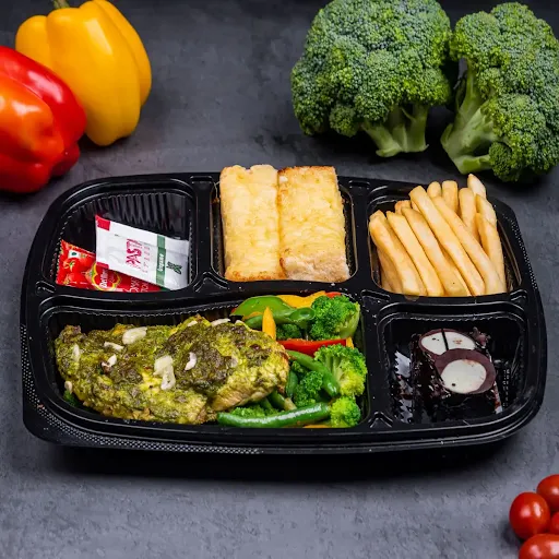 Grilled Pesto Chicken Steak Meal Box