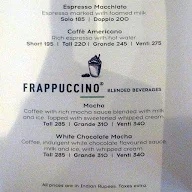 Starbucks menu 3