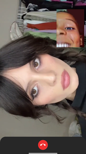 Screenshot Wednesday Addams Video Call