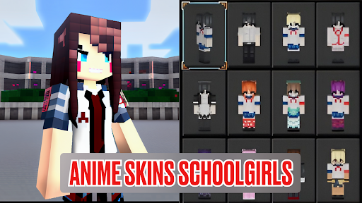 Screenshot Yandere High School Minecraft