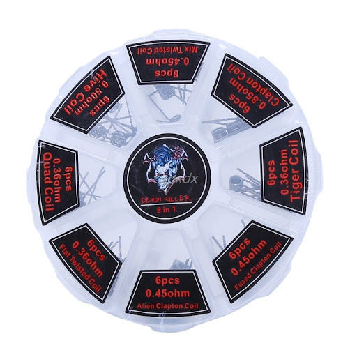 Title 3, 48pcs Pre Built Coils RTA RDA Flat Twisted Fuse...