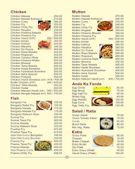Asha Restaurant menu 5