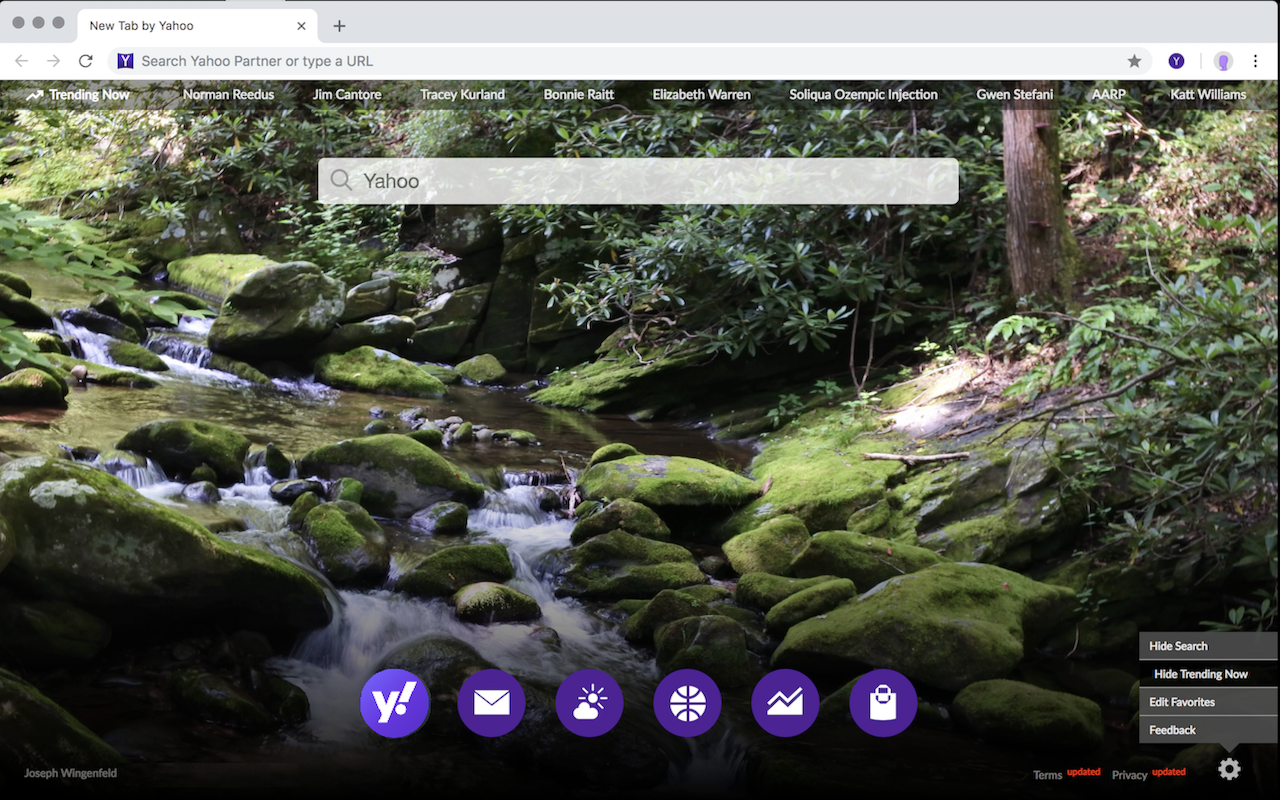 Search and New Tab by Yahoo Preview image 4