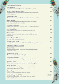 Peacock menu 8