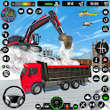 Icon Excavator Simulator Crane Game