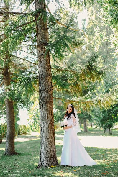 Fotografo di matrimoni Nadezhda Nikitina (nadezhdanikitina). Foto del 2 ottobre 2015