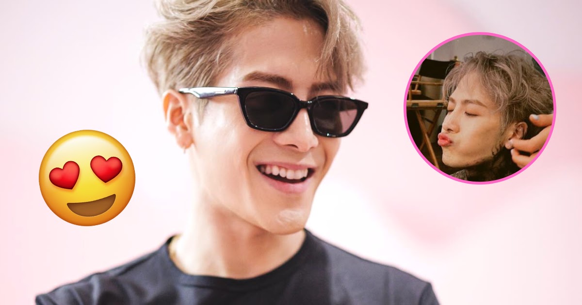 2. GOT7's Jackson Shows Off His New Blonde Hair on Instagram - wide 6