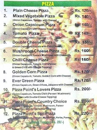 The Pizza Point menu 1