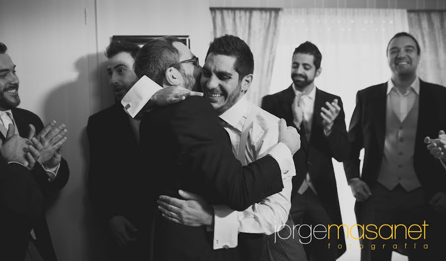 Wedding photographer Jorge Masanet (jorgemasanet). Photo of 29 June 2016