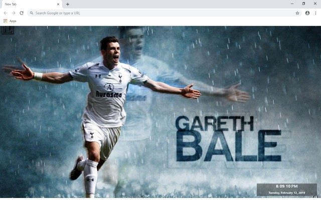 Gareth Bale New Tab & Wallpapers Collection