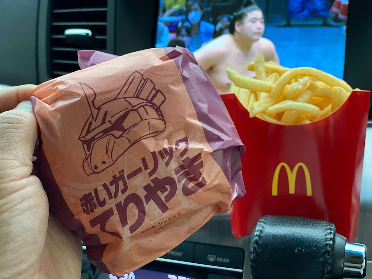 エルグランドの一関市・猊鼻渓舟下り・エルグランドE52・シャア専用マクドナルド・イワナの塩焼きに関するカスタム事例の投稿画像9枚目