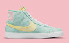 sb blazer mid “easter” light dew/light citron/green glow