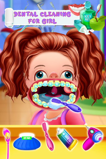 Screenshot Twins Baby Dental Care Games