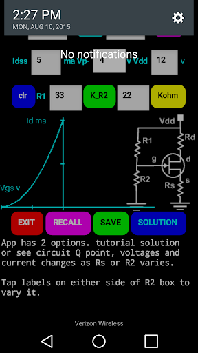 JFET Voltage Divider Bias