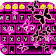 Neon Butterflies Keyboard icon