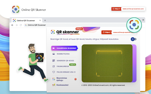 Online QR Skanner