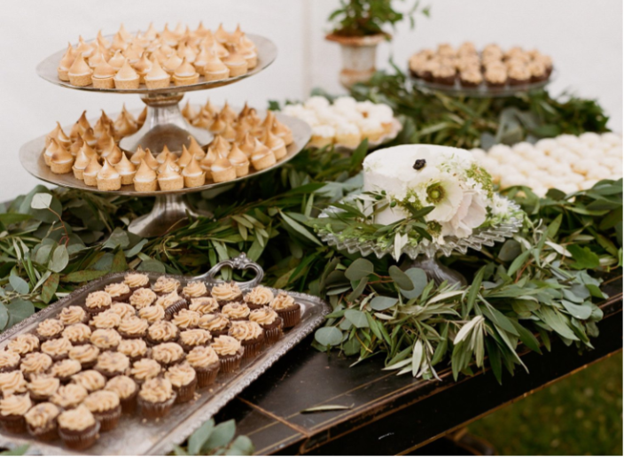 dessert-filled pastries