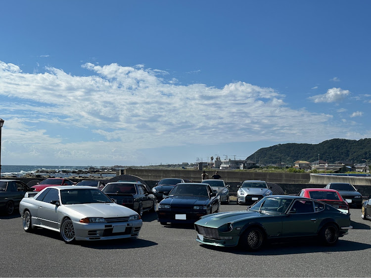 スカイライン GT-Rのいつもイイね＆コメントありがとうございます🙇‍♀️🍀・10月もよろしくお願いします・国産名車ツーリング・大好きなチューニングカーに囲まれて✨😌・痺れるSoundとこのstyleがたまらない🤩に関するカスタム事例の投稿画像13枚目