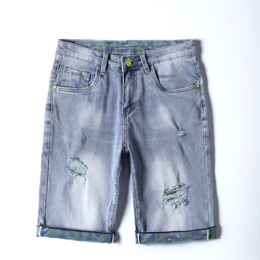 Title 3, Mens Denim Pants Trendy Casual Straight Slim S...