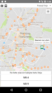  Prishtina Bus Stops- 스크린샷 미리보기 이미지  