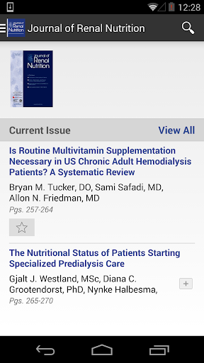 Journal of Renal Nutrition