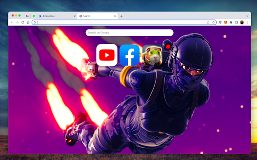 Juegos en 3D - Wallpaper and New Tab