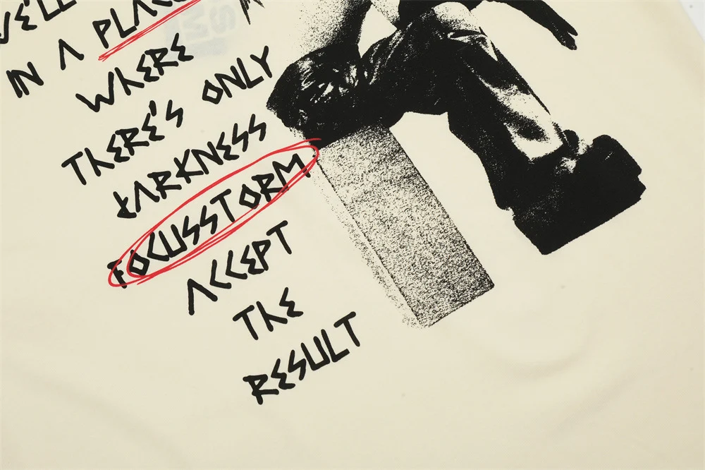 Title 4, Heren T-shirt met Korte Mouw, Bedrukt, Los Casu...