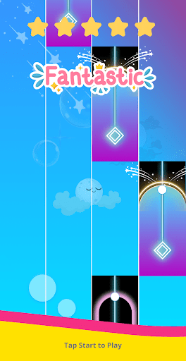 Screenshot BTS Dancing Piano Game