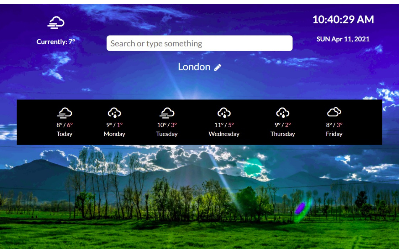 SearchWeather Preview image 0