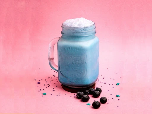 Fresh Blueberry Milkshake