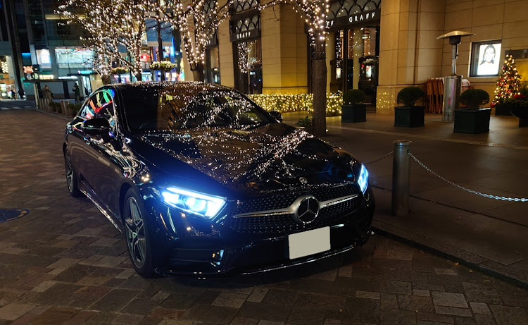 CLSクラス クーペのメルセデス・ベンツ・丸の内イルミネーション・男は黙って尻・12月にエントリーします・ペニンシュラ東京に関するカスタム事例の投稿画像2枚目