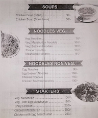 Trupthi Tasty Foods menu 1