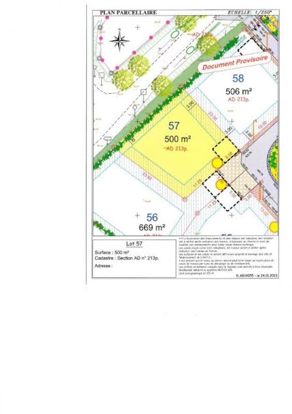 Vente terrain  500 m² à Sarceaux (61200), 35 000 €