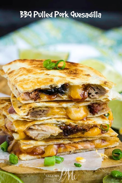 BBQ Pulled Pork Quesadilla