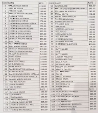 Chill Out Ristorante menu 1