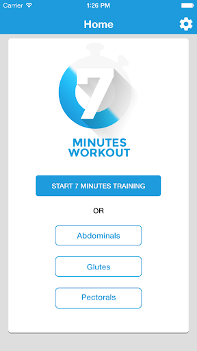 7 minutes sport training