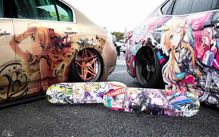スカイラインの目指せPickUpCars・桜とコラボ・レッドメモリー・WBC優勝おめでとう・サクラと愛車に関するカスタム事例の投稿画像1枚目