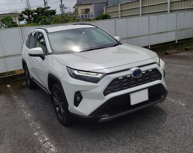 RAV4のノーマル・グリルマーカー・ホワイト・これから夏休みに関するカスタム事例の投稿画像1枚目