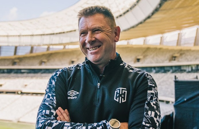 Cape Town City coach Eric Tinkler.