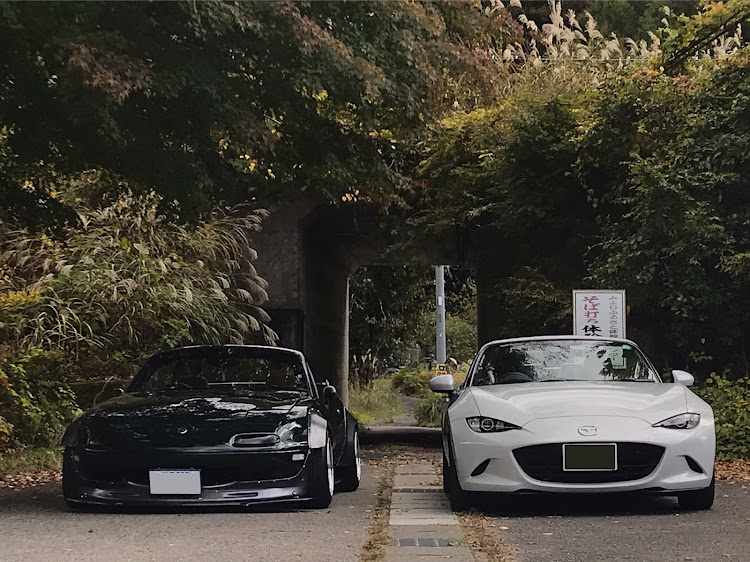 ロードスターの紅葉と愛車・ツーリング・日光・道の駅巡り・葉わさび蕎麦に関するカスタム事例の投稿画像4枚目