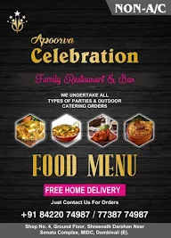 Celebration Family Restaurant & Bar menu 5