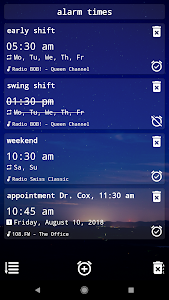 Radio Alarm Clock++ (clock radio and radio player) v2.1