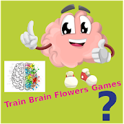 Train Brain Flowers Games  Icon