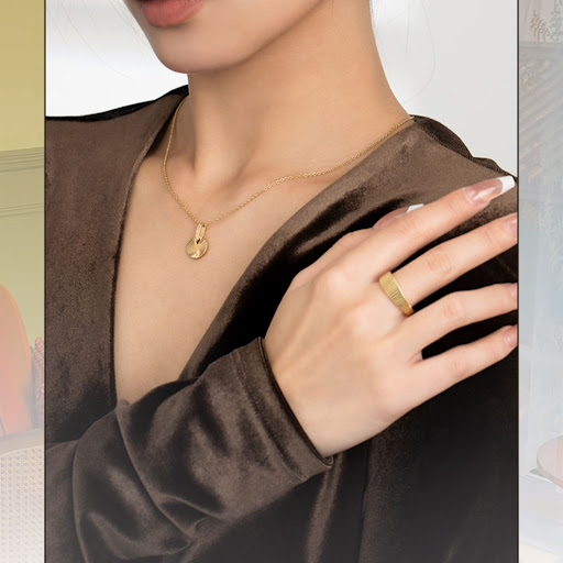 Title 3, Vegetarian Ring Female Cold Wind Stylish and Fr...
