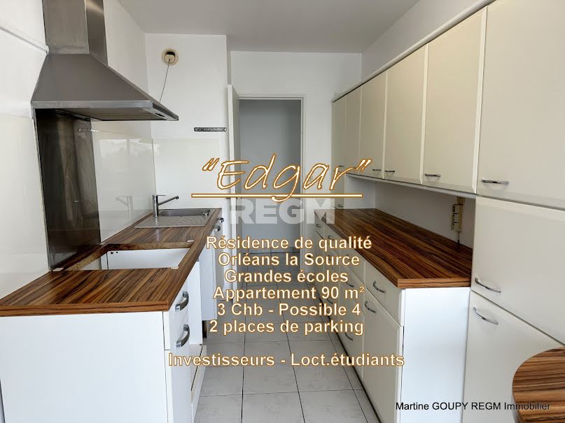 Vente appartement 5 pièces 89.7 m² à Orleans (45000), 139 990 €